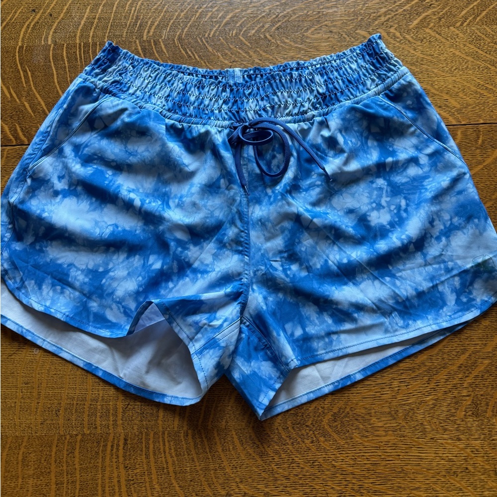 Carve Designs Bali Blue Tie-Dye Women's Shorts EUC
